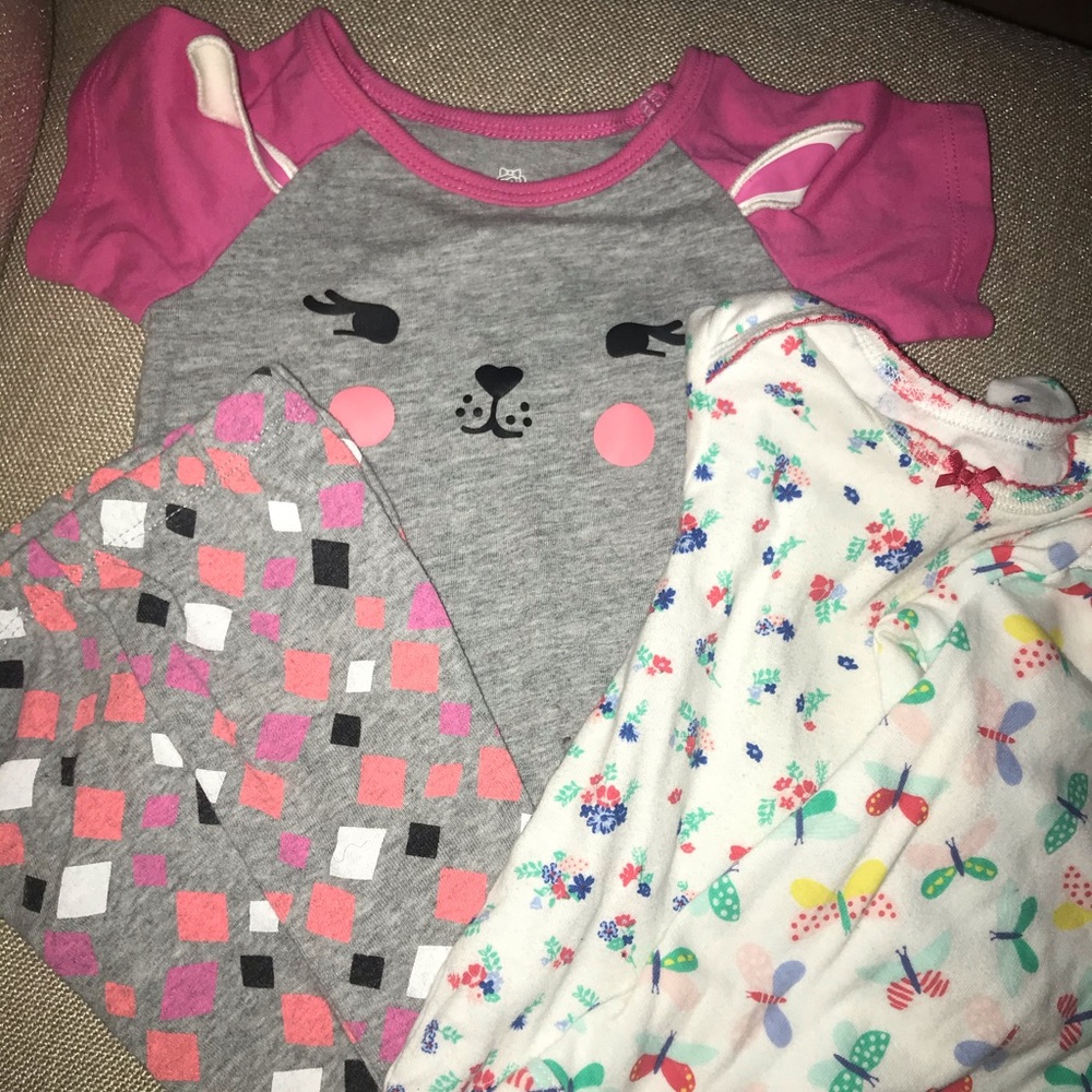 Okie Dokie outfit & Carter Onesies - Picture 3 of 5